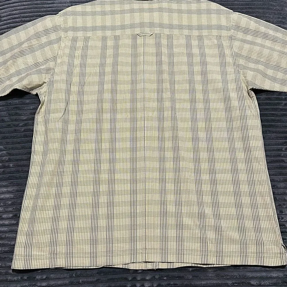 The North Face A5 Series Shirt Plaid Outdoor Cotton Men’s Size L